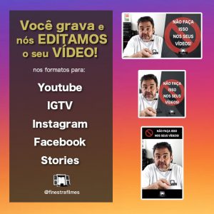 Você Grava e nós EDITAMOS o seu VÍDEO